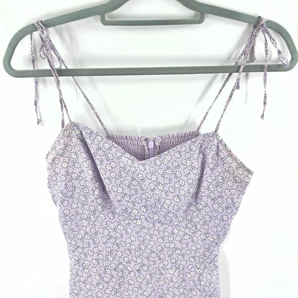 Abercrombie & Fitch Best Dress Guest Tiere Maxi Dress Size XS Cottage Y2K Fairy